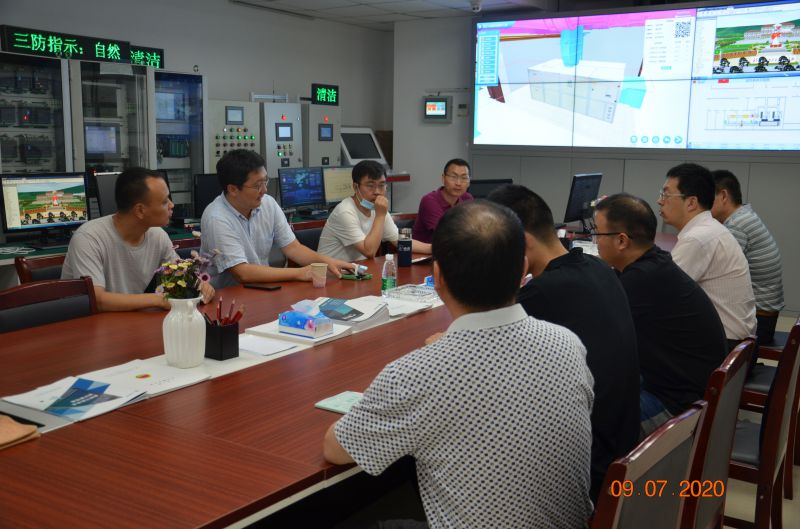 海軍勤務學院曹主任和天津大學郭教授一行來我公司指導并洽談合作